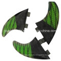 Half Carbon Glassfiber Honeycomb Surf Fin Tri Set for Surfboard